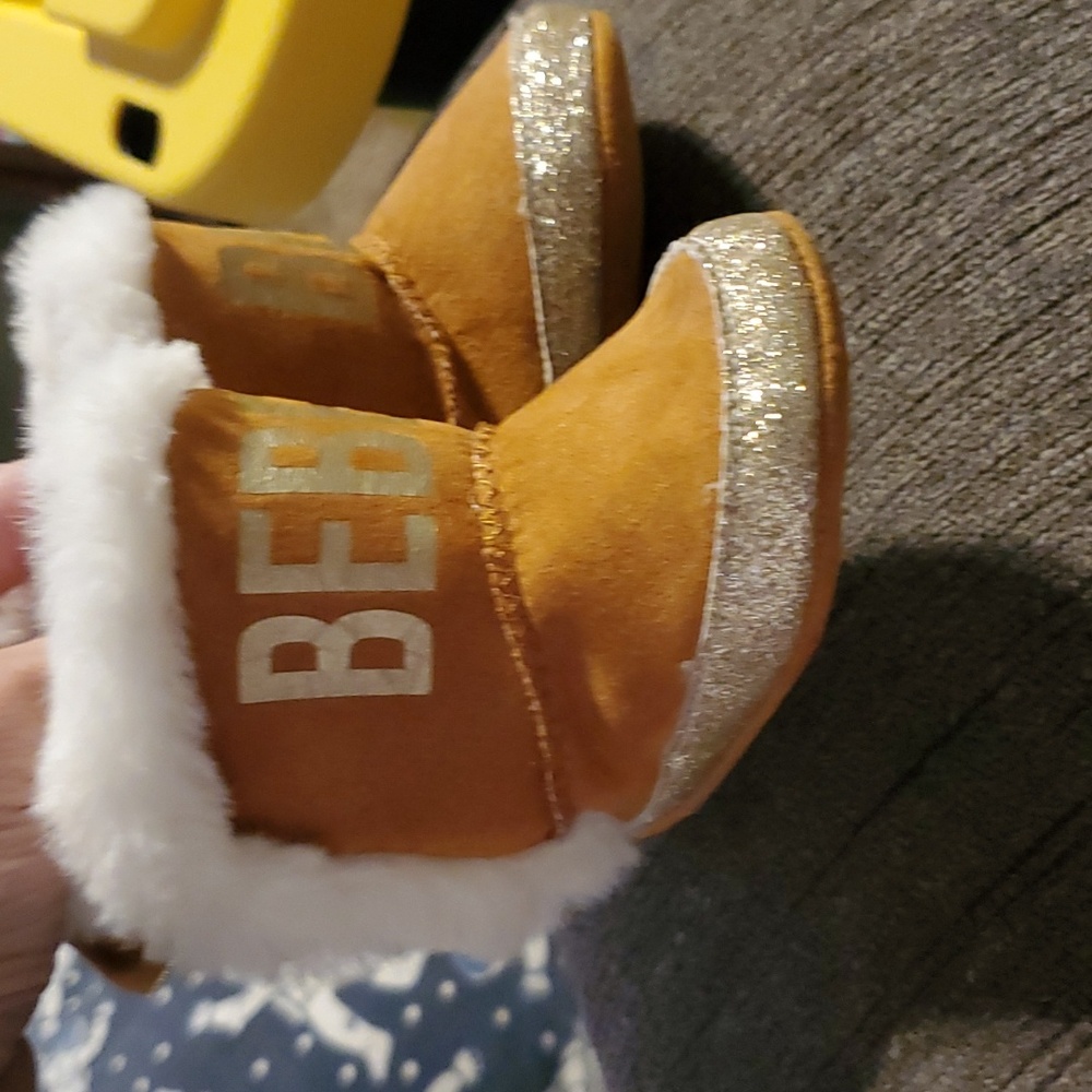 Bebe boots with fur